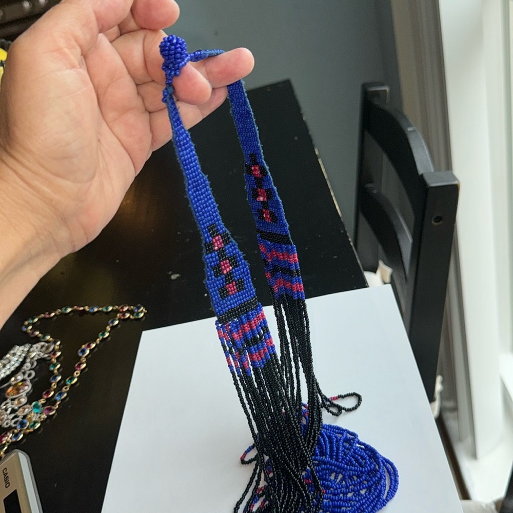 Handmade beads necklace!